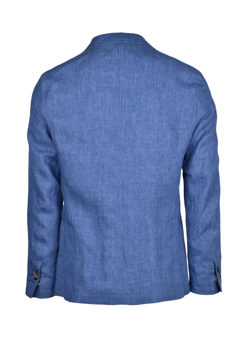 Rounded Jacket - Blue