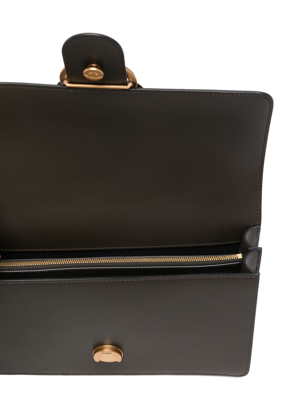 Rectangular Structured Bag With Signature Bird Clasp