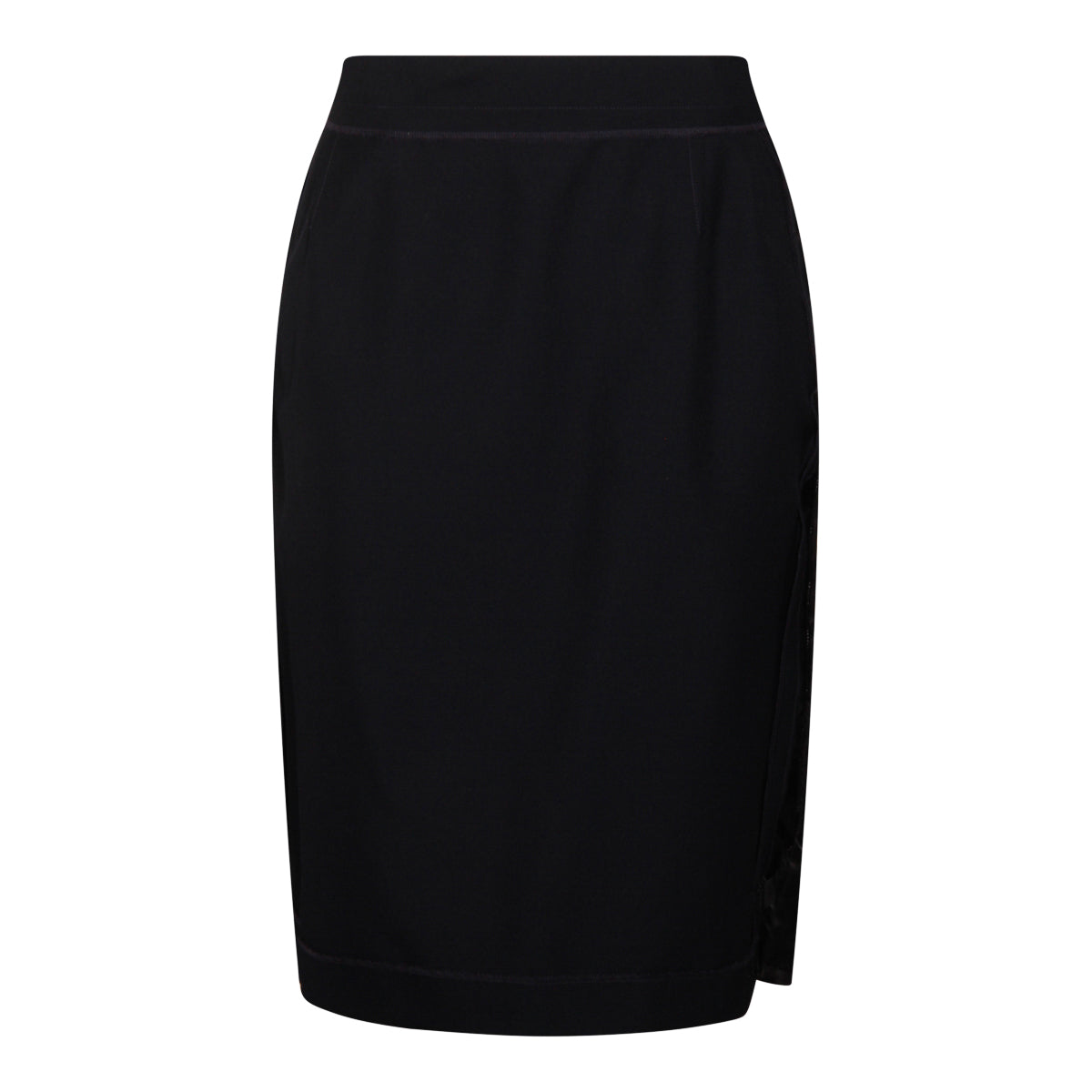 Navy Cotton Skirt