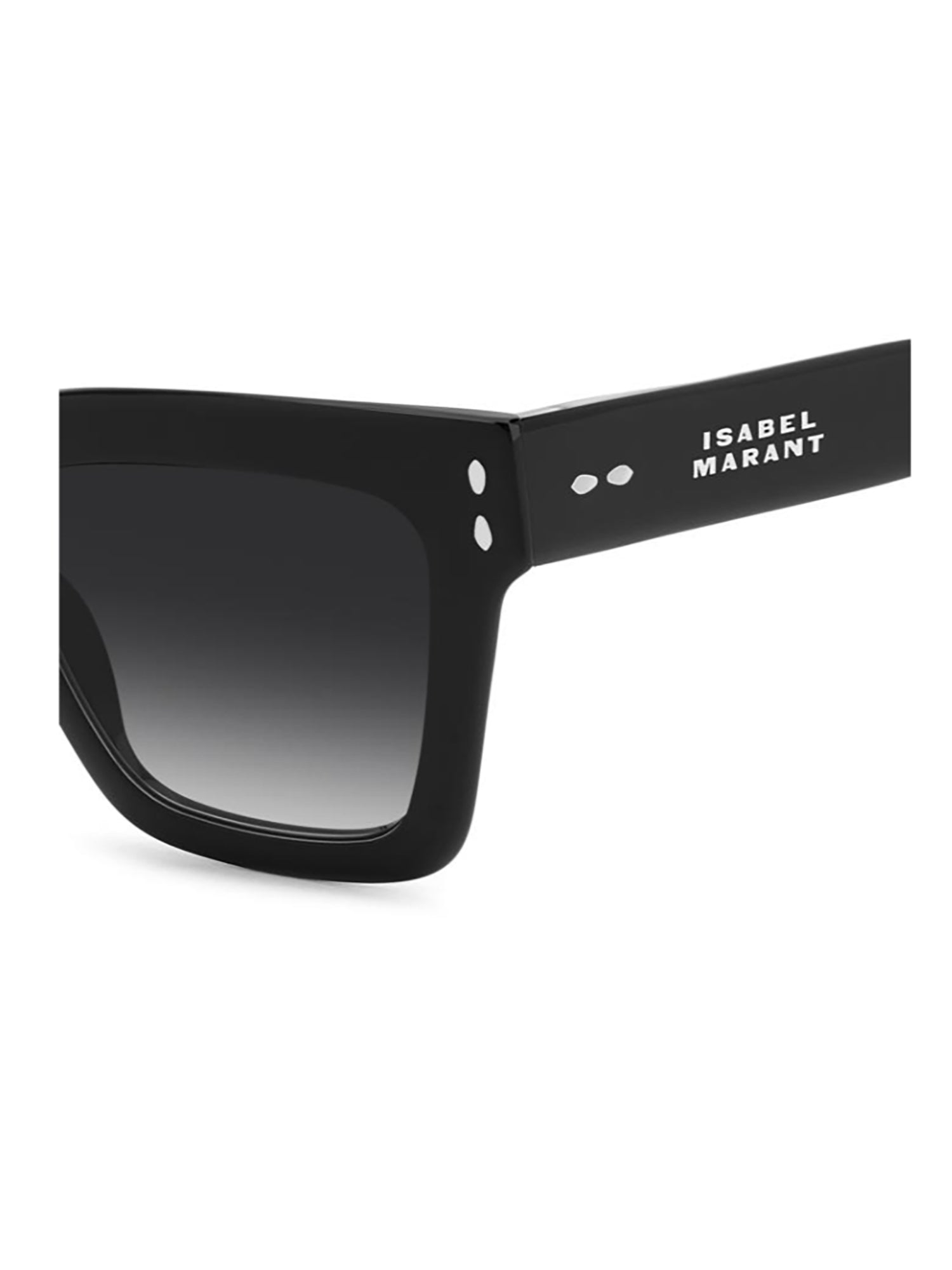 Oversized Square Frame Sunglasses With Gradient Lenses