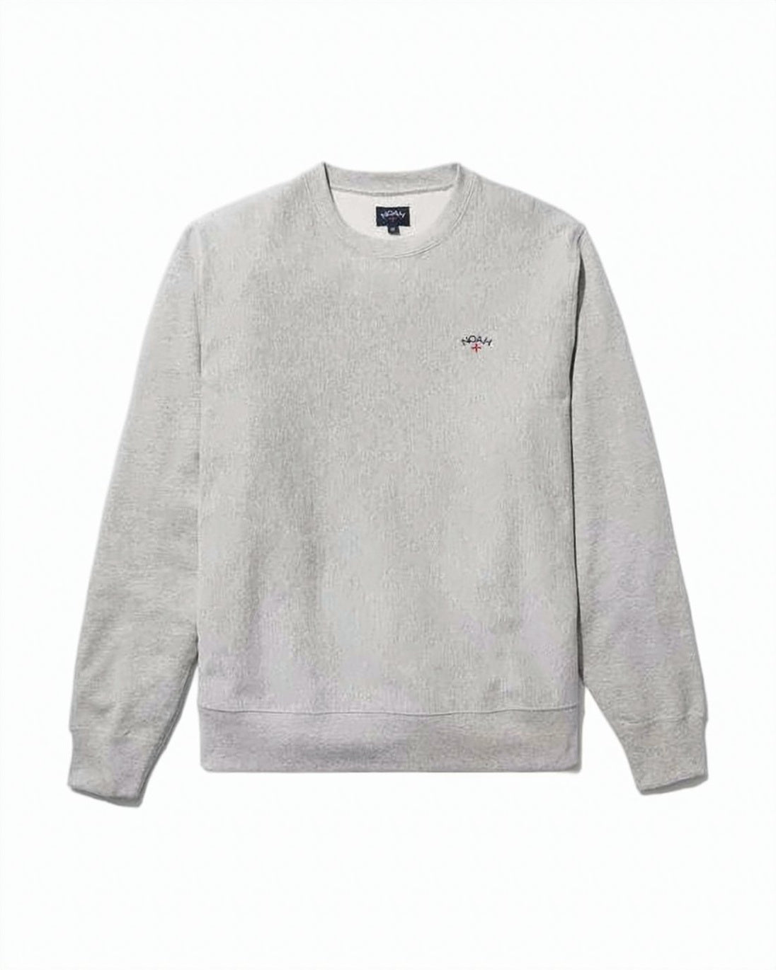 Long-Sleeve Crewneck Sweatshirt with Embroidered Logo