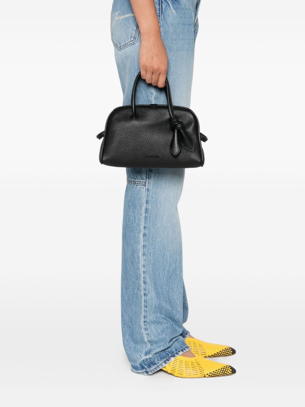 Textured Calf Leather Bag