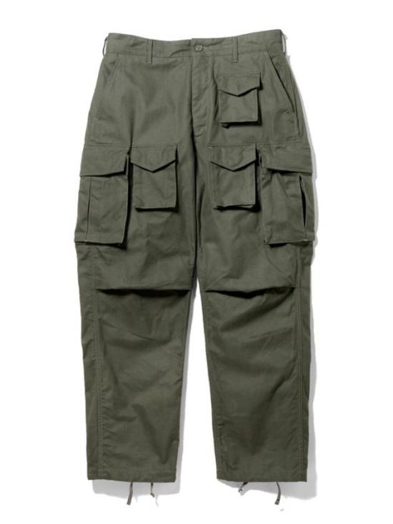 Relaxed-Fit Cargo Pants With Multiple Pockets And Adjustable Cuffs