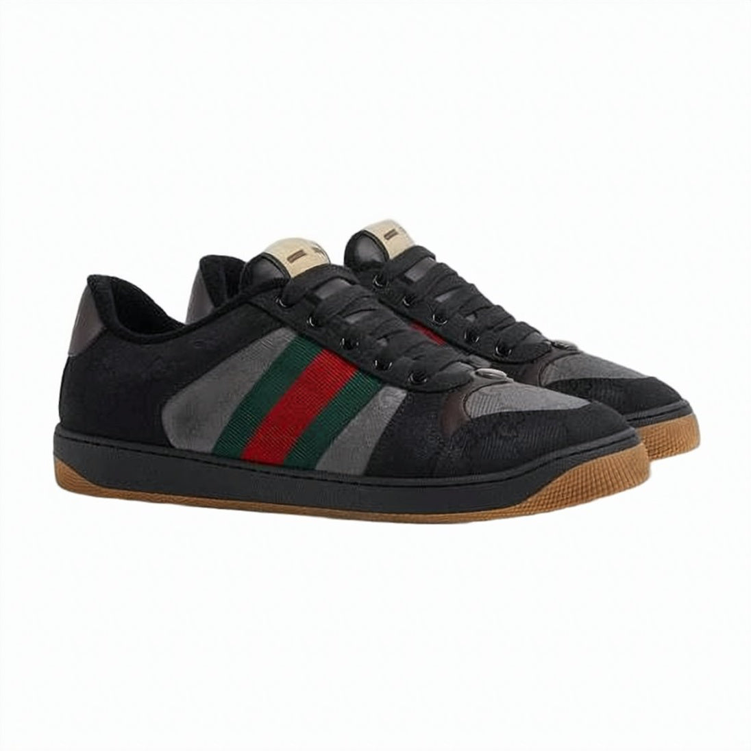 Low-top Sneakers with Canvas Upper