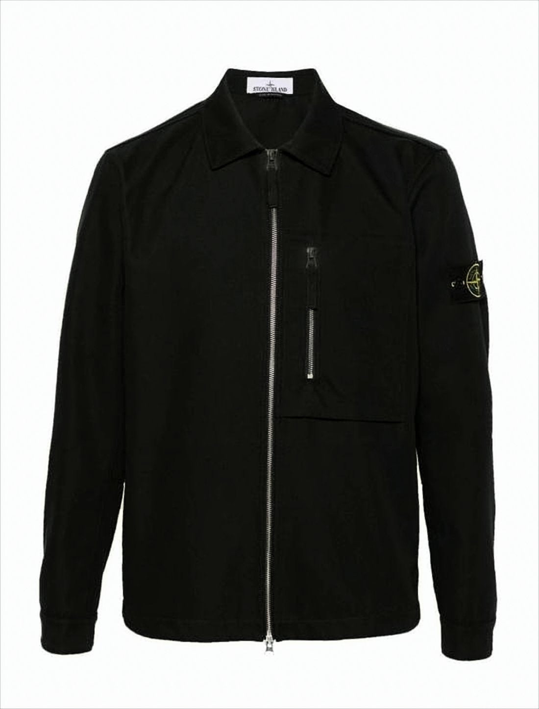 Black Jacket with Distinctive Patch