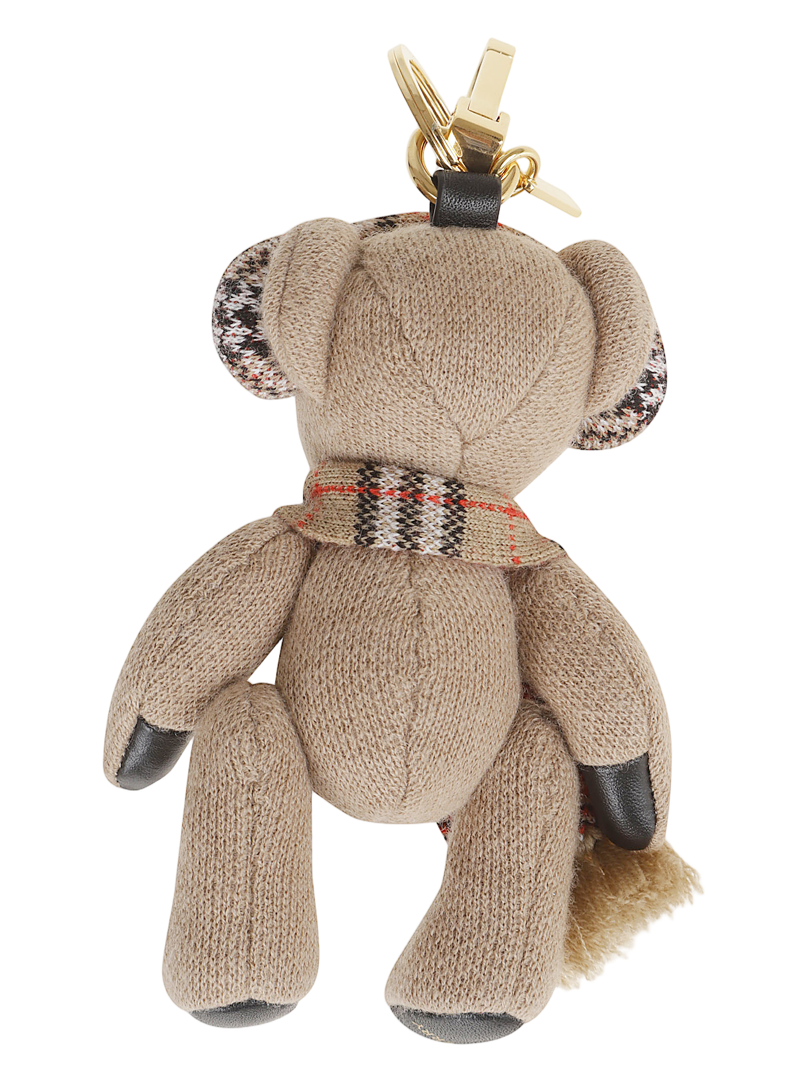 Wool-Cashmere Blend Teddy Bear Keyring