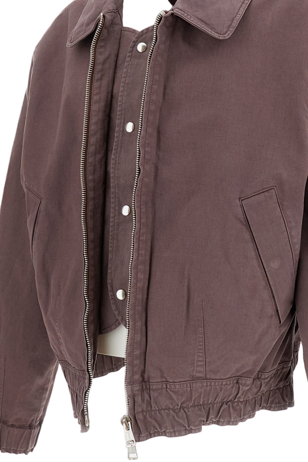 Dark Burgundy Command Bomber Jacket