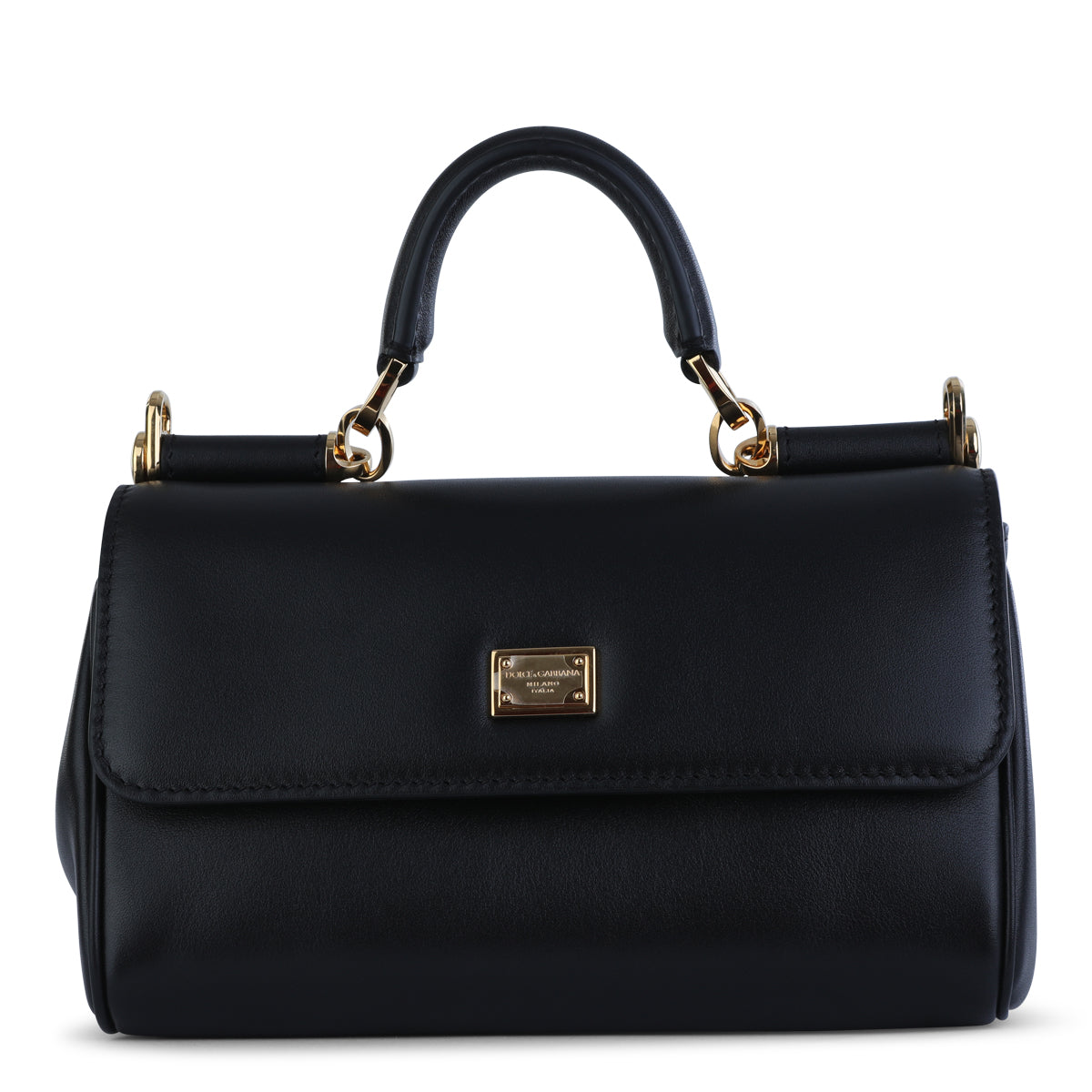 Small Structured Top Handle Bag
