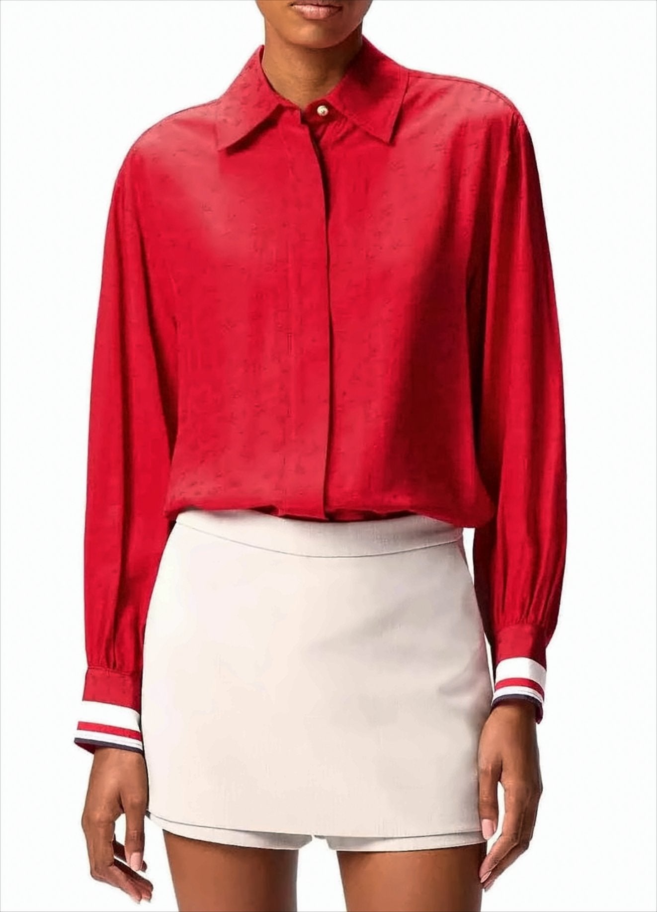 Classic Jacquard Viscose Shirt