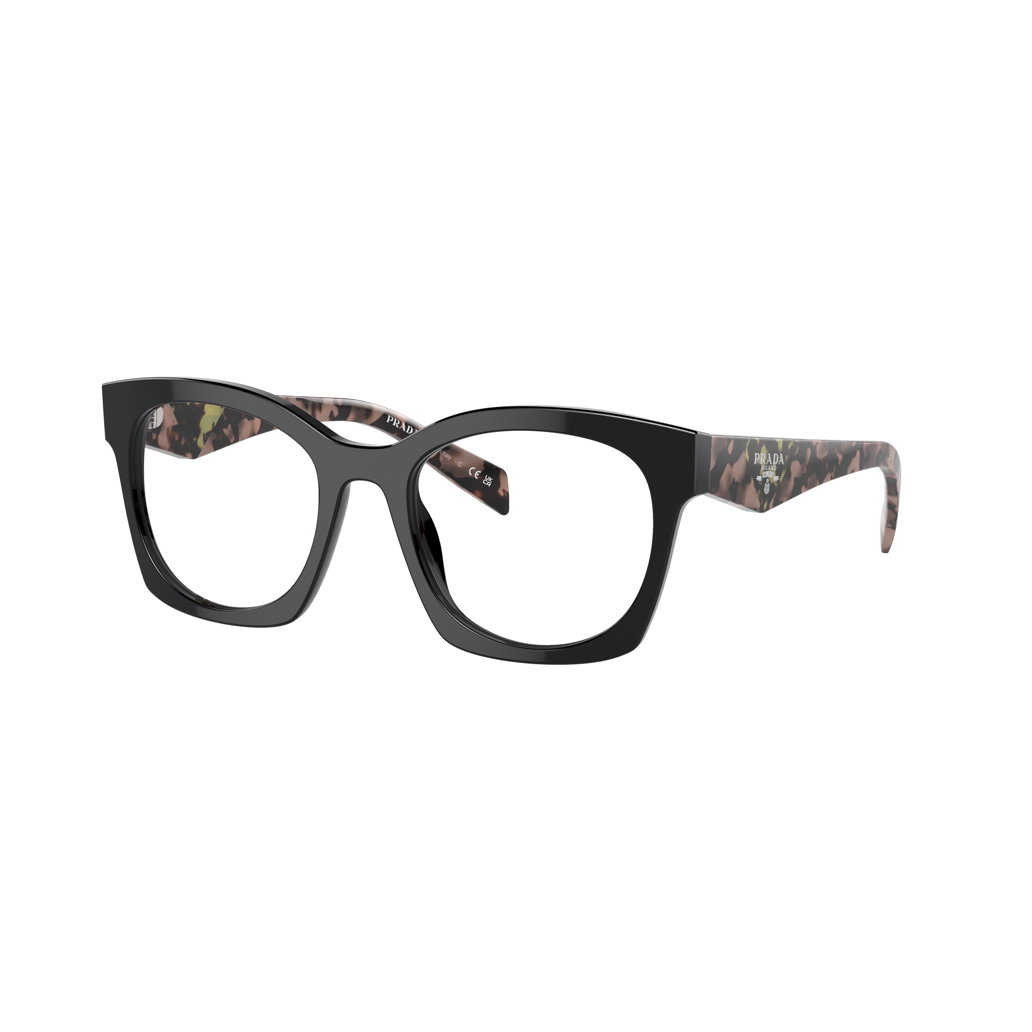 0pr A05v Square Black Acetate Sunglasses
