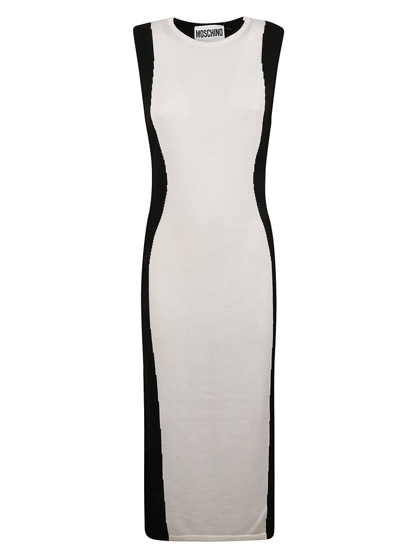 Form-Fitting White Dress