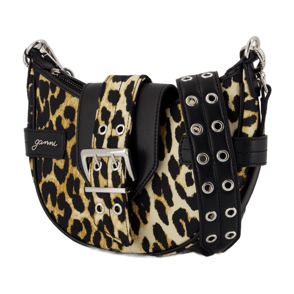 Bucky Small Crossbody - Nylon - Leopard