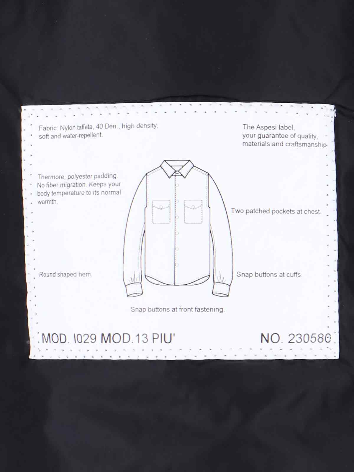 Nylon Shirt Jacket – Black