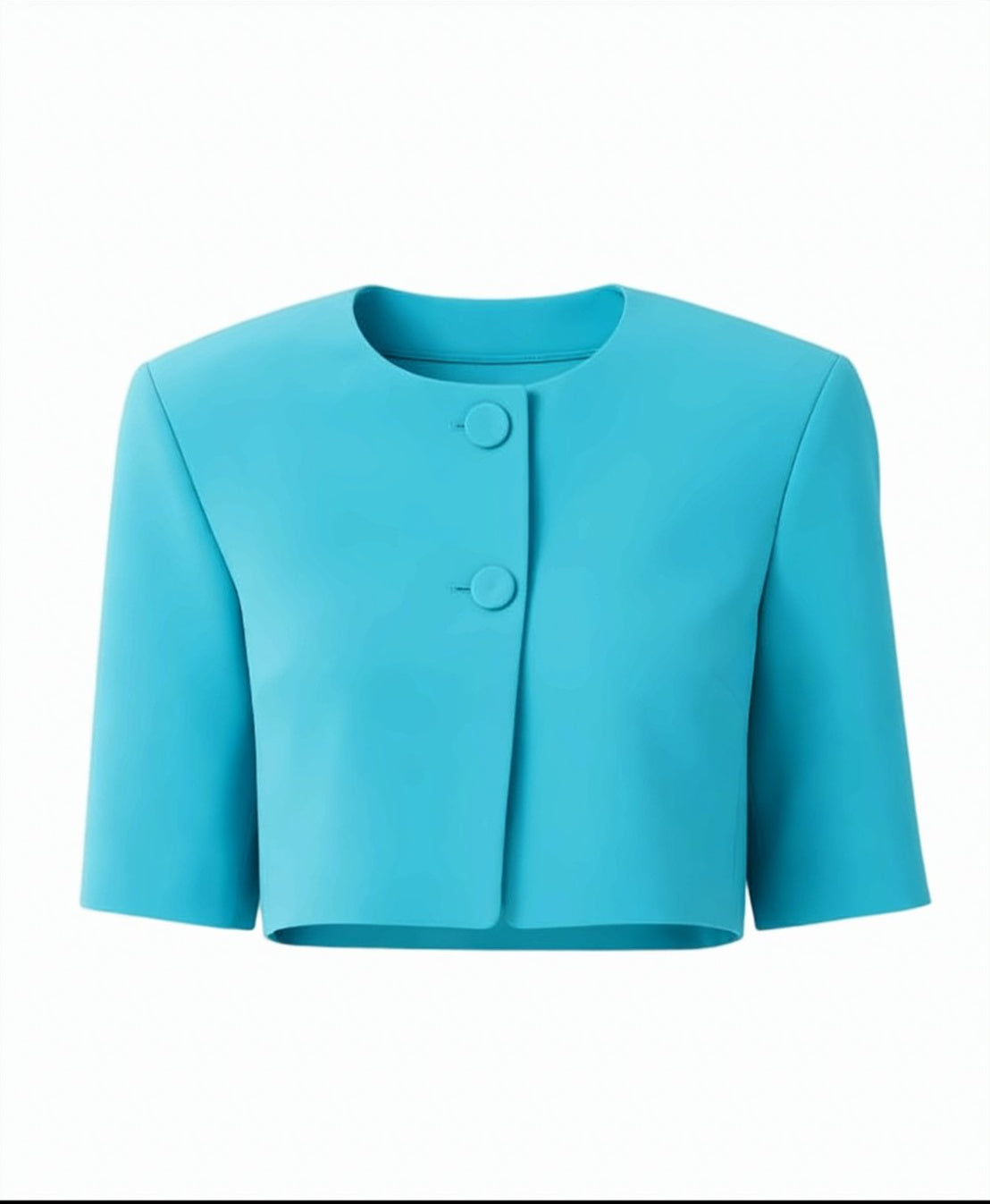 Platano Cropped Short Sleeve Jacket