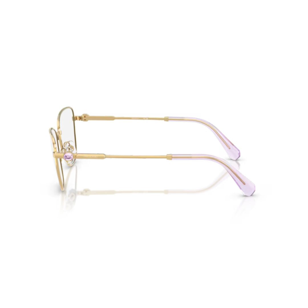 0sk1018 Gold-tone Cat-Eye Eyeglasses
