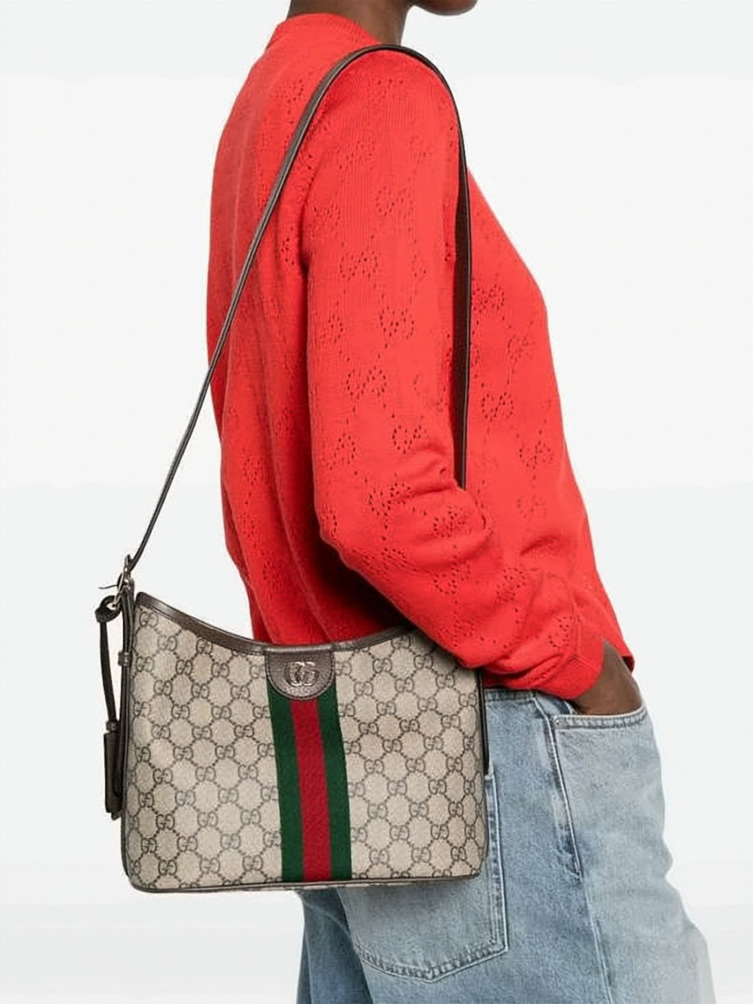 Rectangular Monogram Shoulder Bag