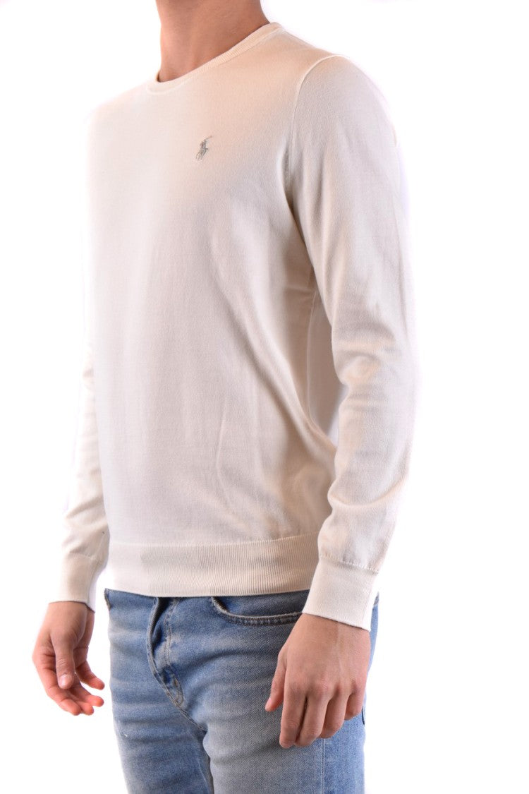 Light Blue Cotton Knitwear