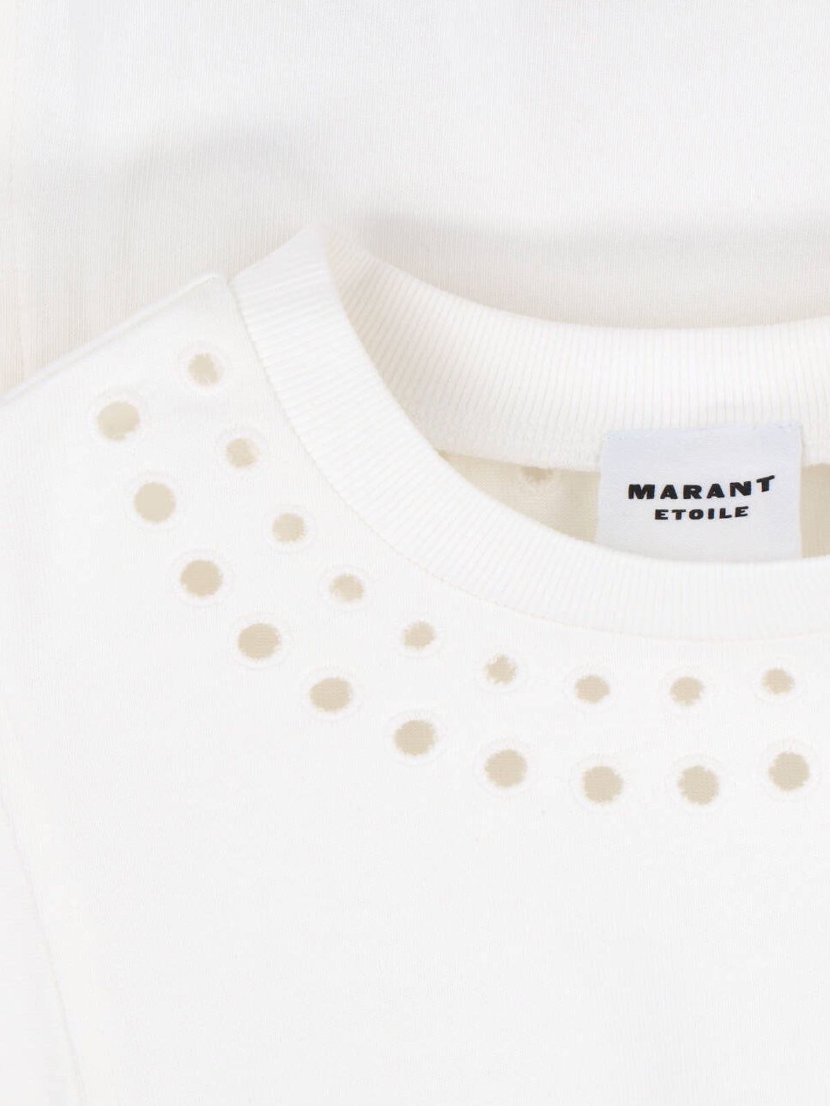 Classic Round Neck White T-Shirt with Lightweight Fabric
