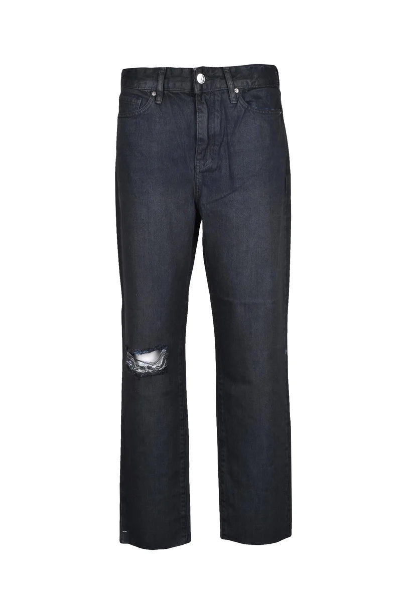 Cotton Jeans - Black