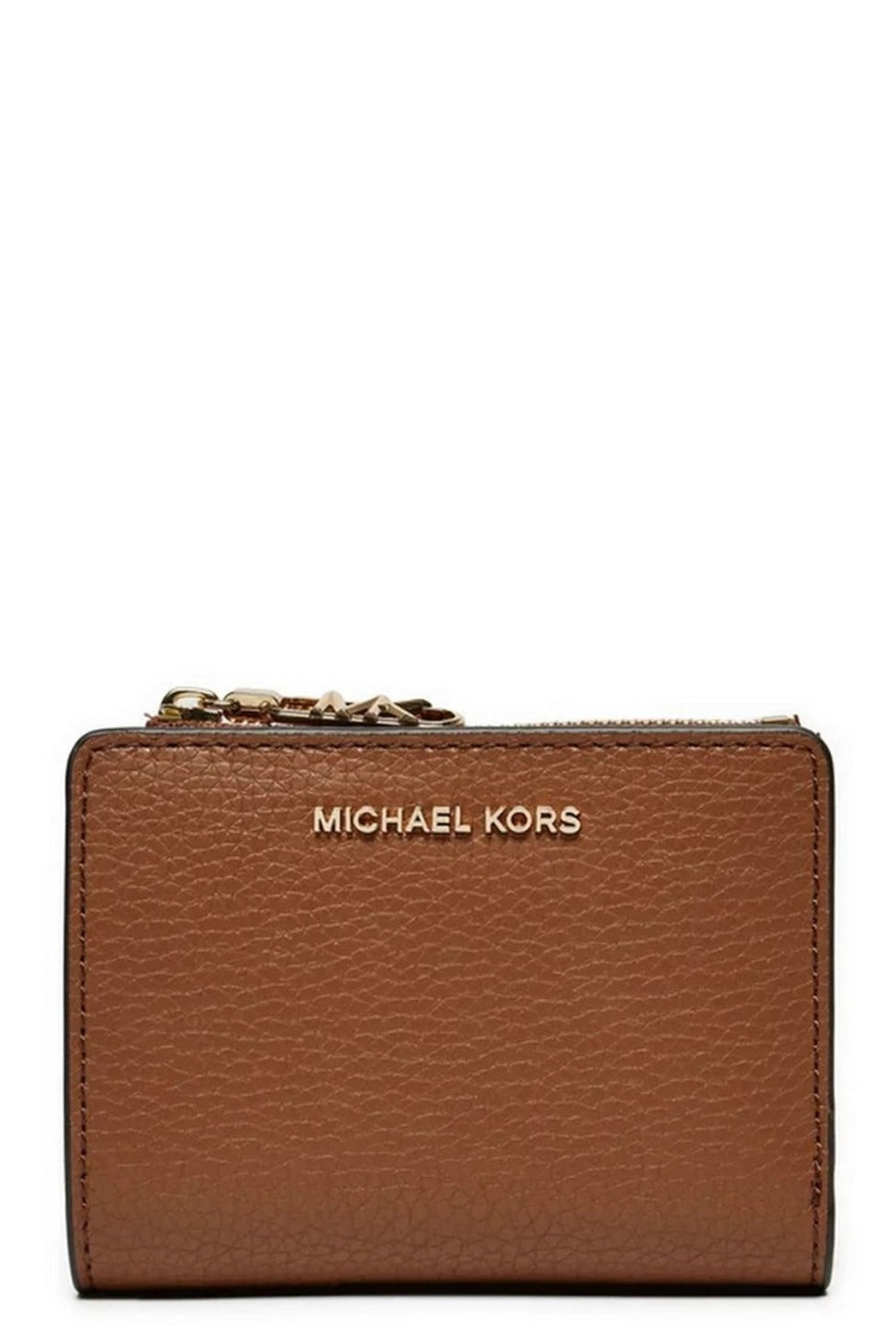 Brown Textured Leather Wallet