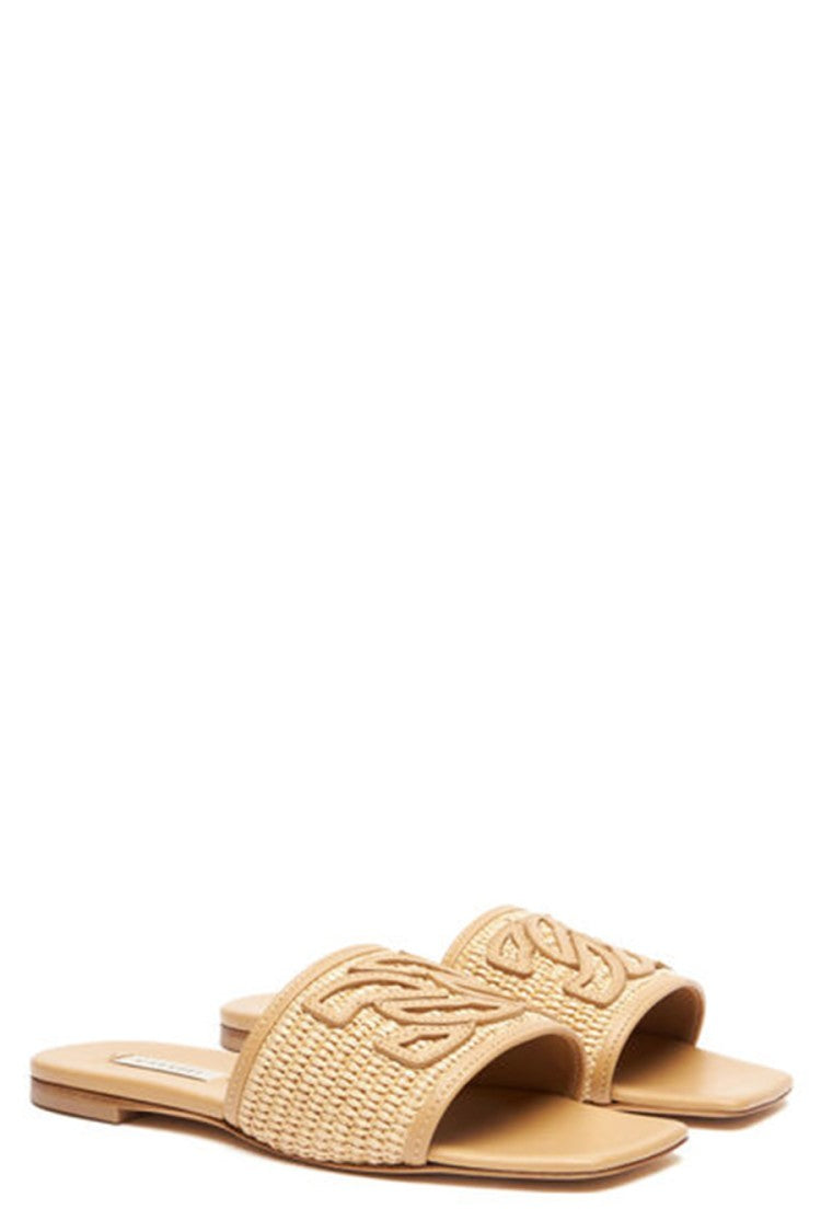 BeigeLeather Sandals