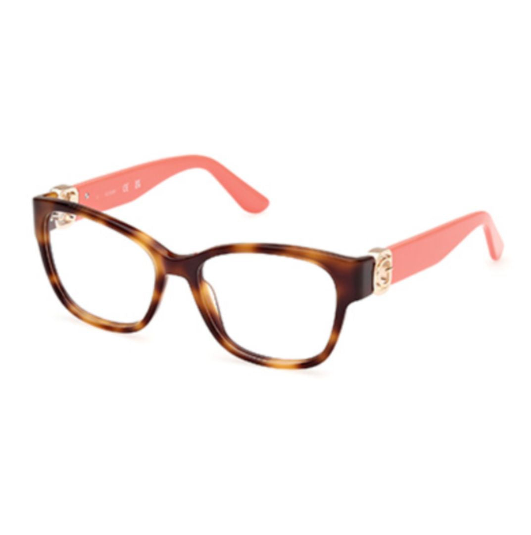 Gu50120 52052 Rectangular Tortoiseshell Frame Eyeglasses