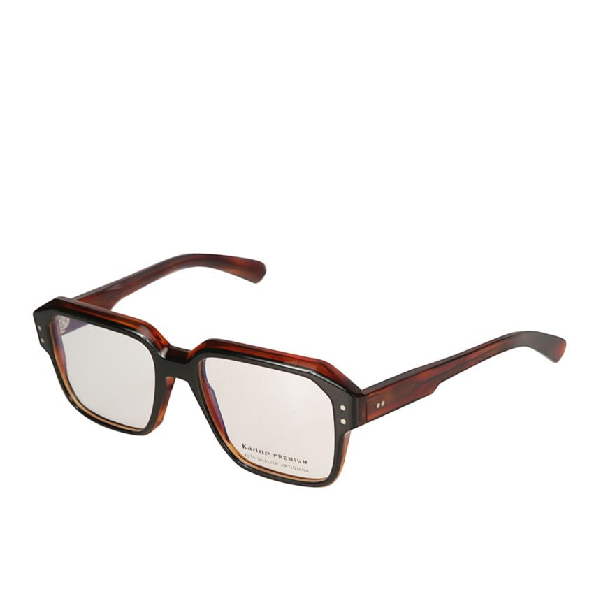 Premium 6 Geometric Tortoiseshell Eyeglasses with Vintage Charm