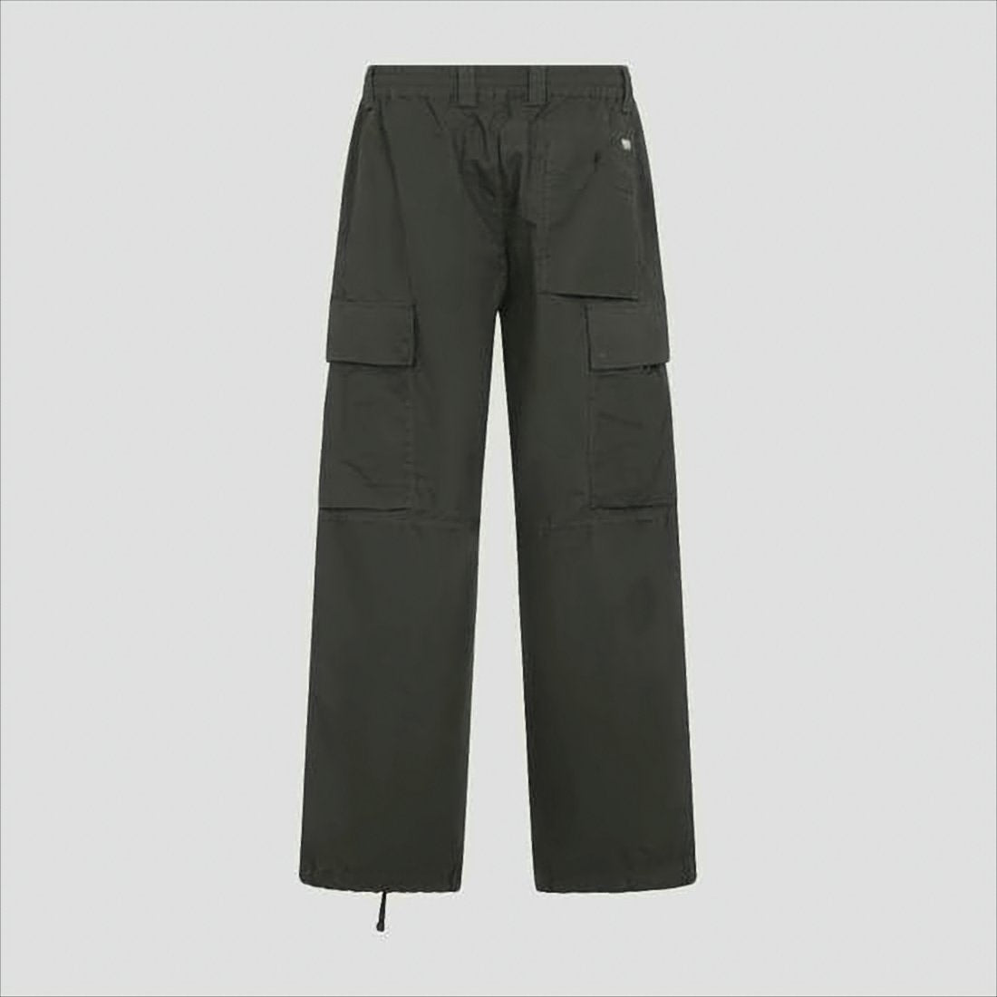 Boxy Cargo Pants with Adjustable Hem