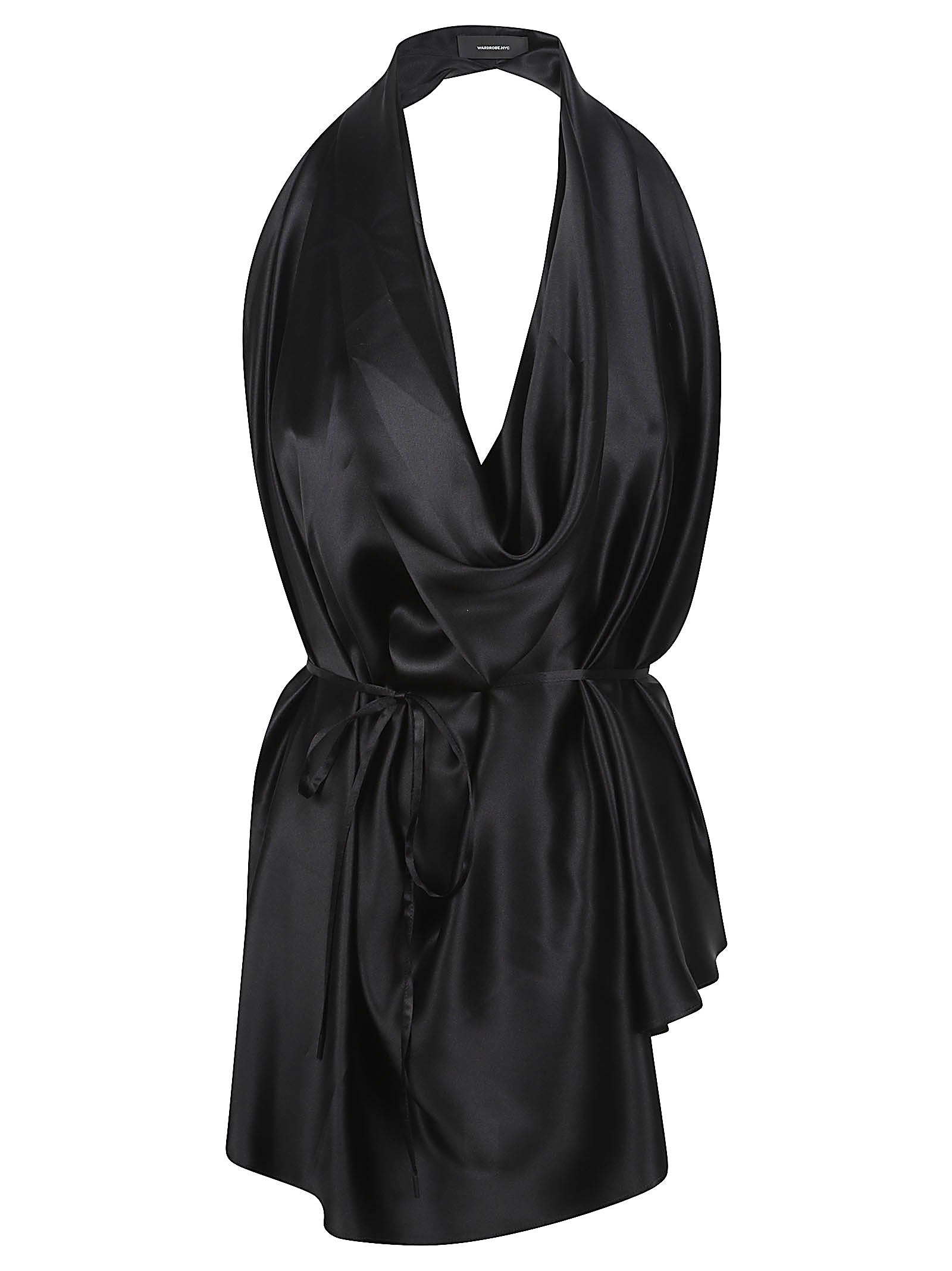 Satin Halter Blouse