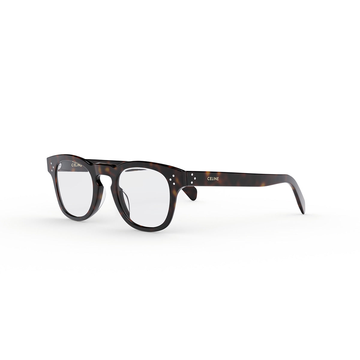 Cl50118i Tortoiseshell Rectangular Eyeglasses