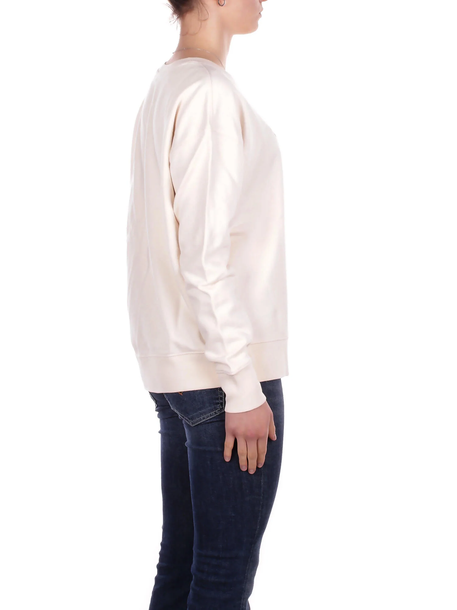 Relaxed Fit Crew Neck Sweatshirt with Graphic Print