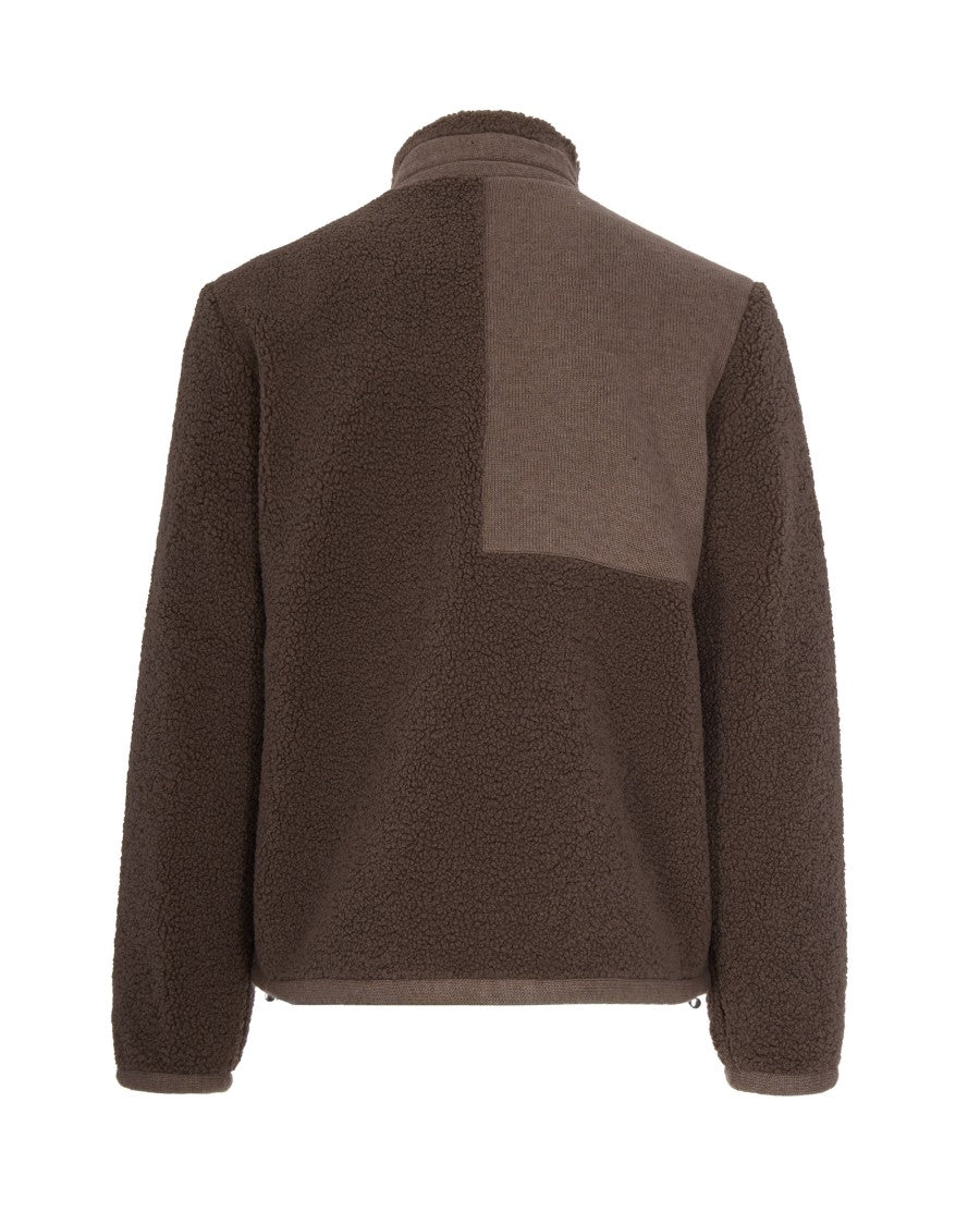 Alpine Fleece Jacket With Contrast Panels