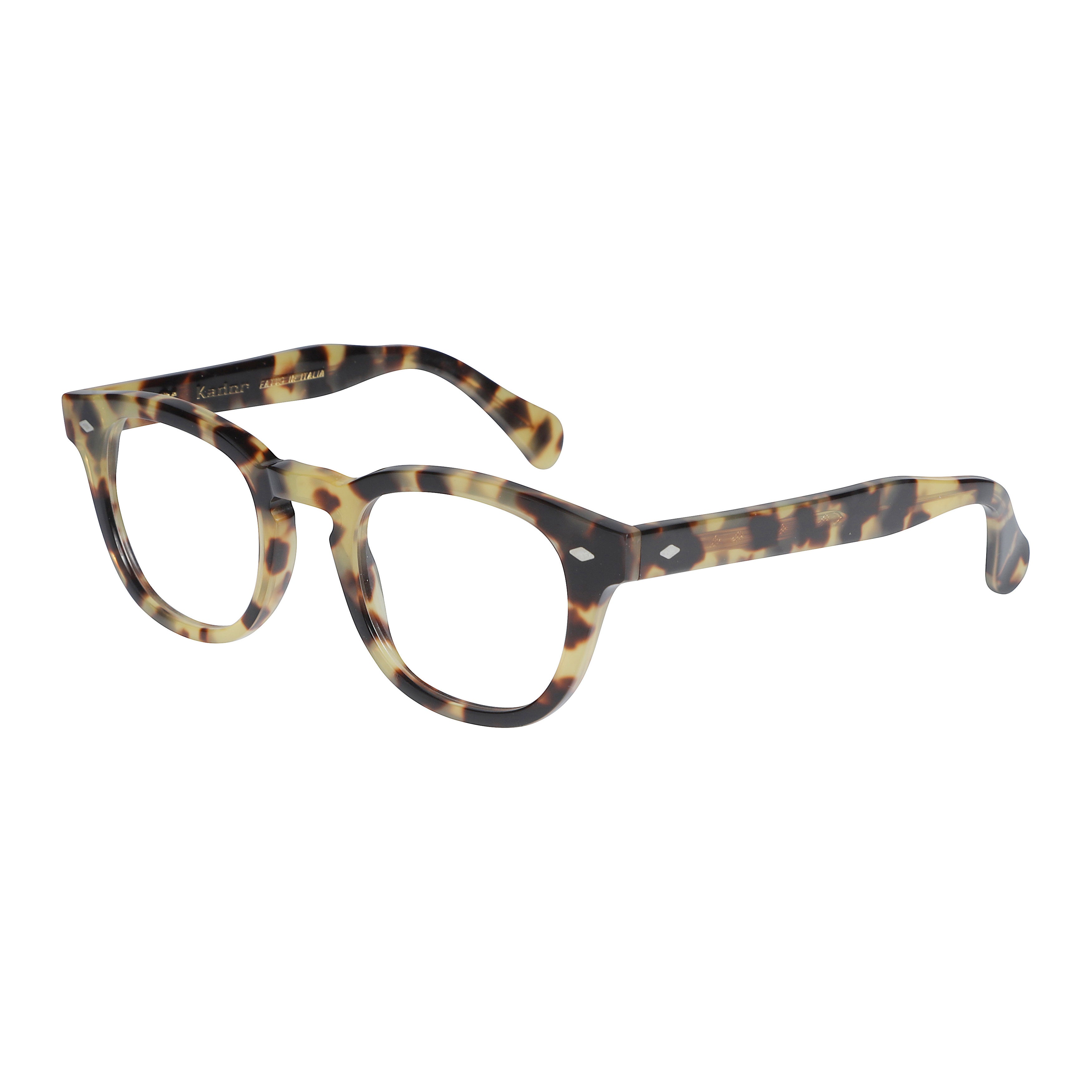 Jolly Cal 49 Classic Round Frame Tortoiseshell Sunglasses