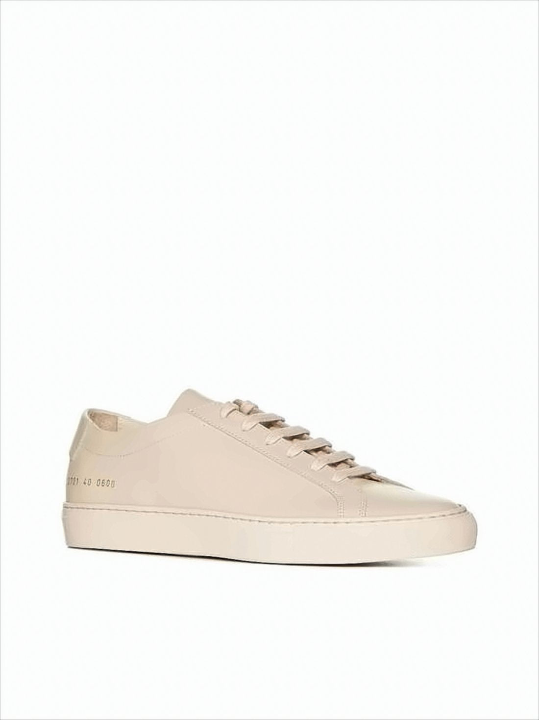 Minimalist Smooth Leather Sneakers with Discreet Signature