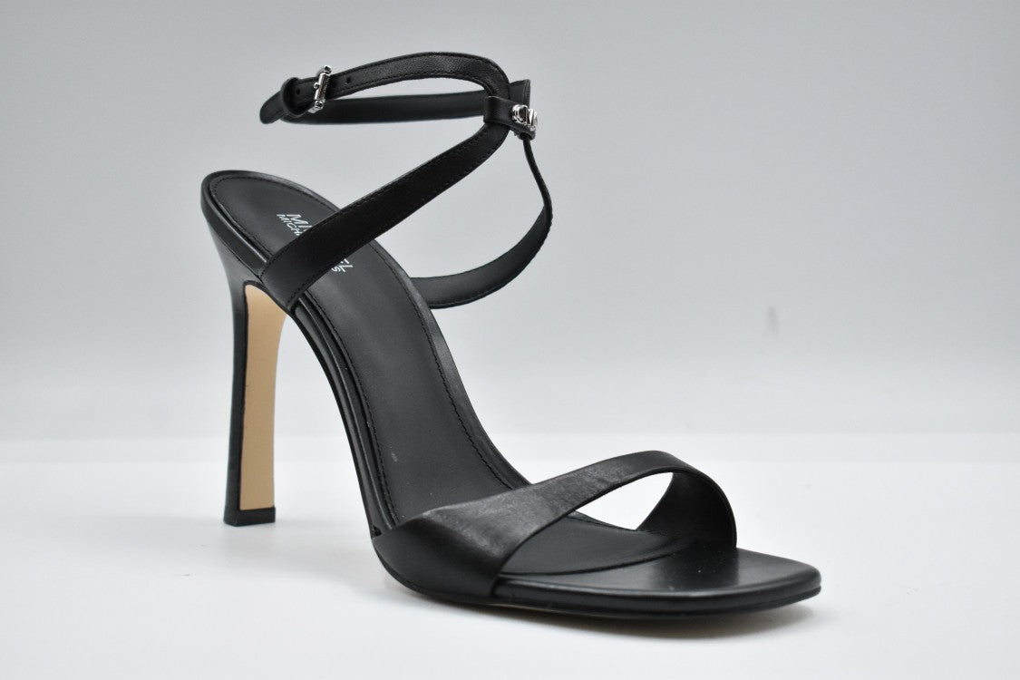 Strappy Heels With Adjustable Ankle Strap And Silhouette