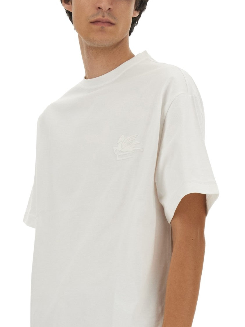 T-Shirt Featuring Pegasus Embroidery
