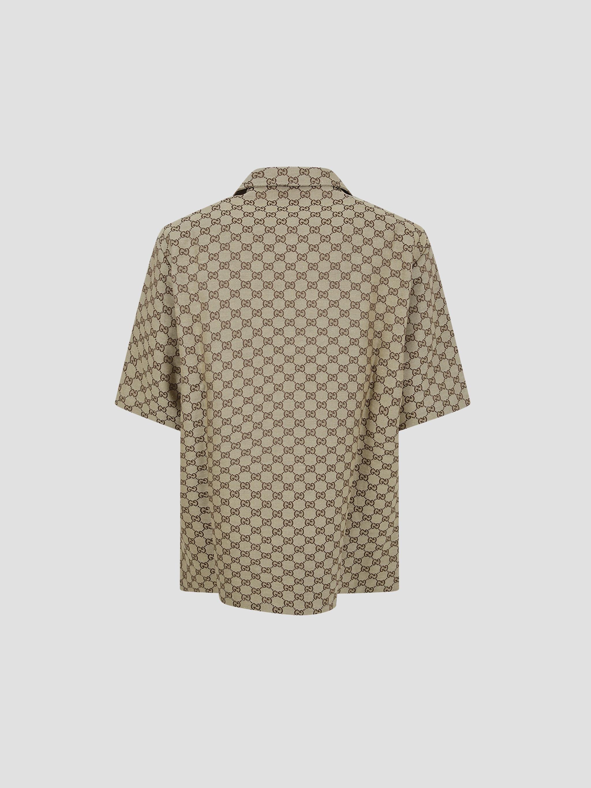 Gg Supreme Printed Shirt