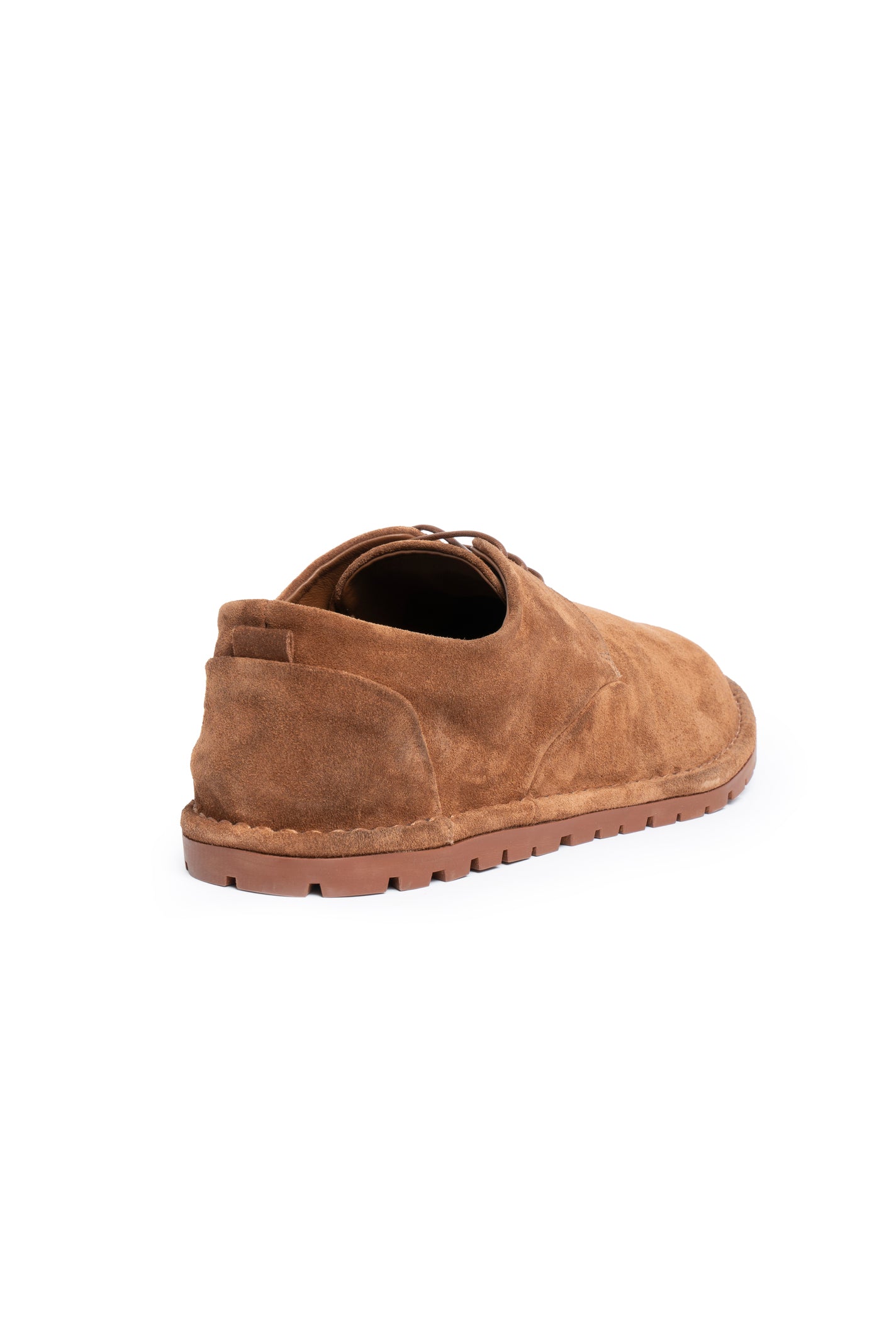 Brązowe płaskie buty
