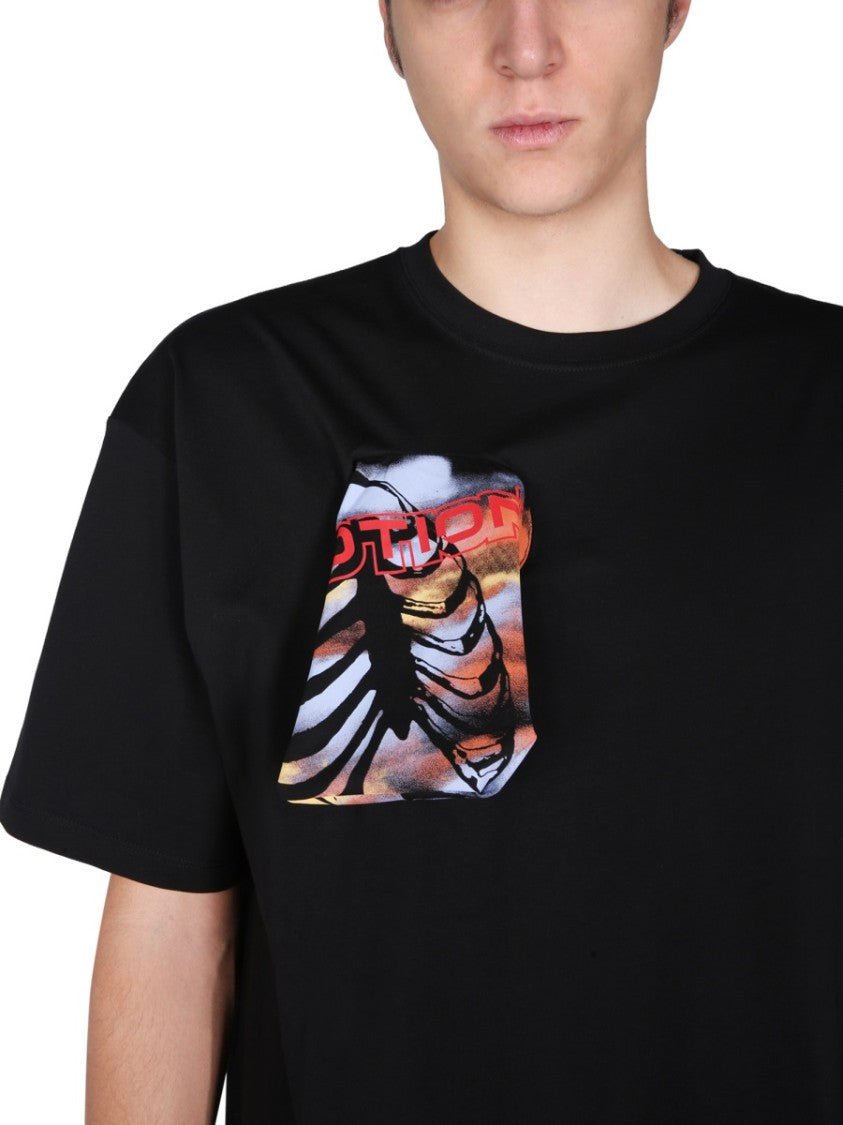 Graphic Print Crew Neck T-Shirt