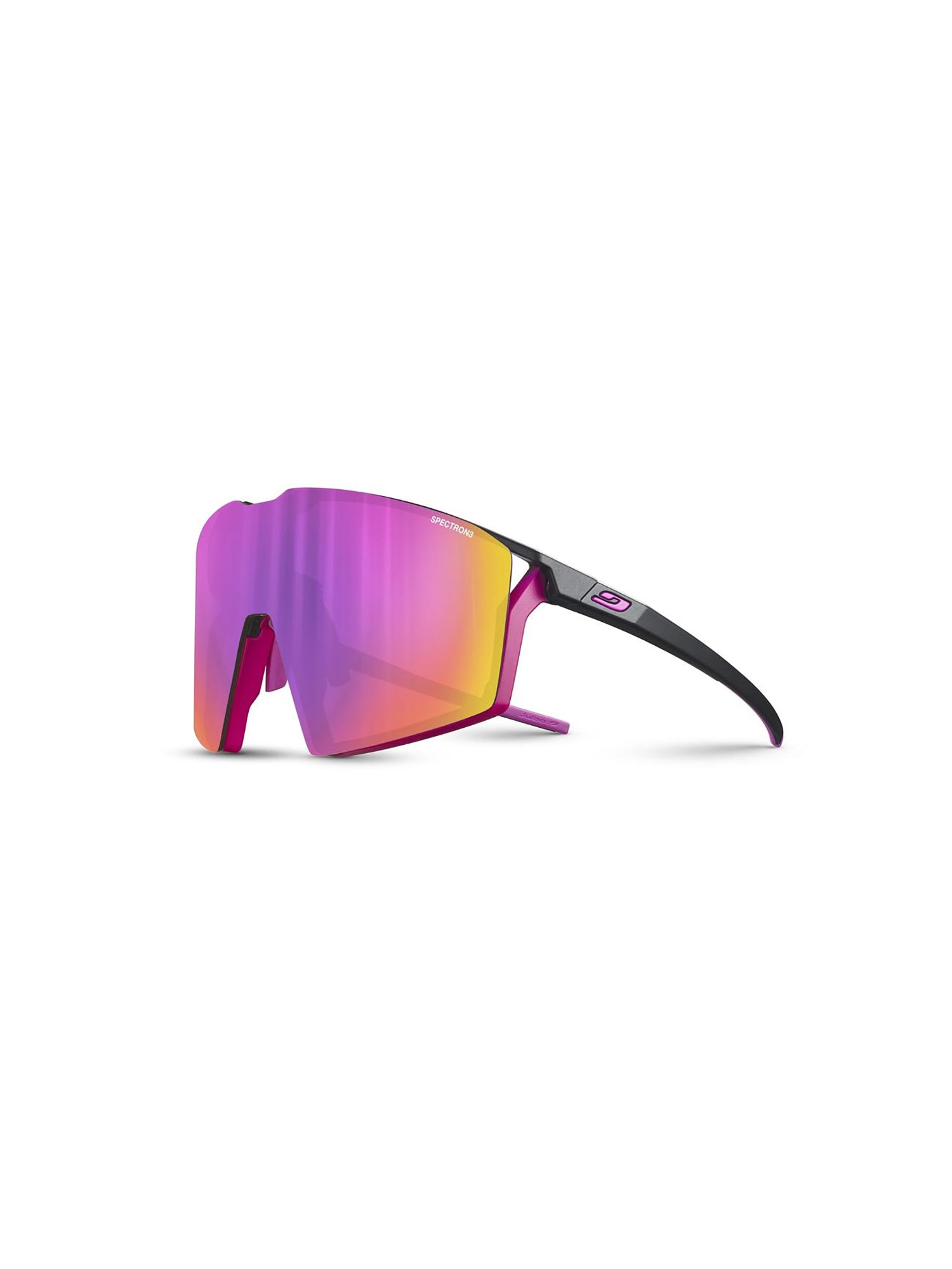 Angular Black Sunglasses with Lens Transition