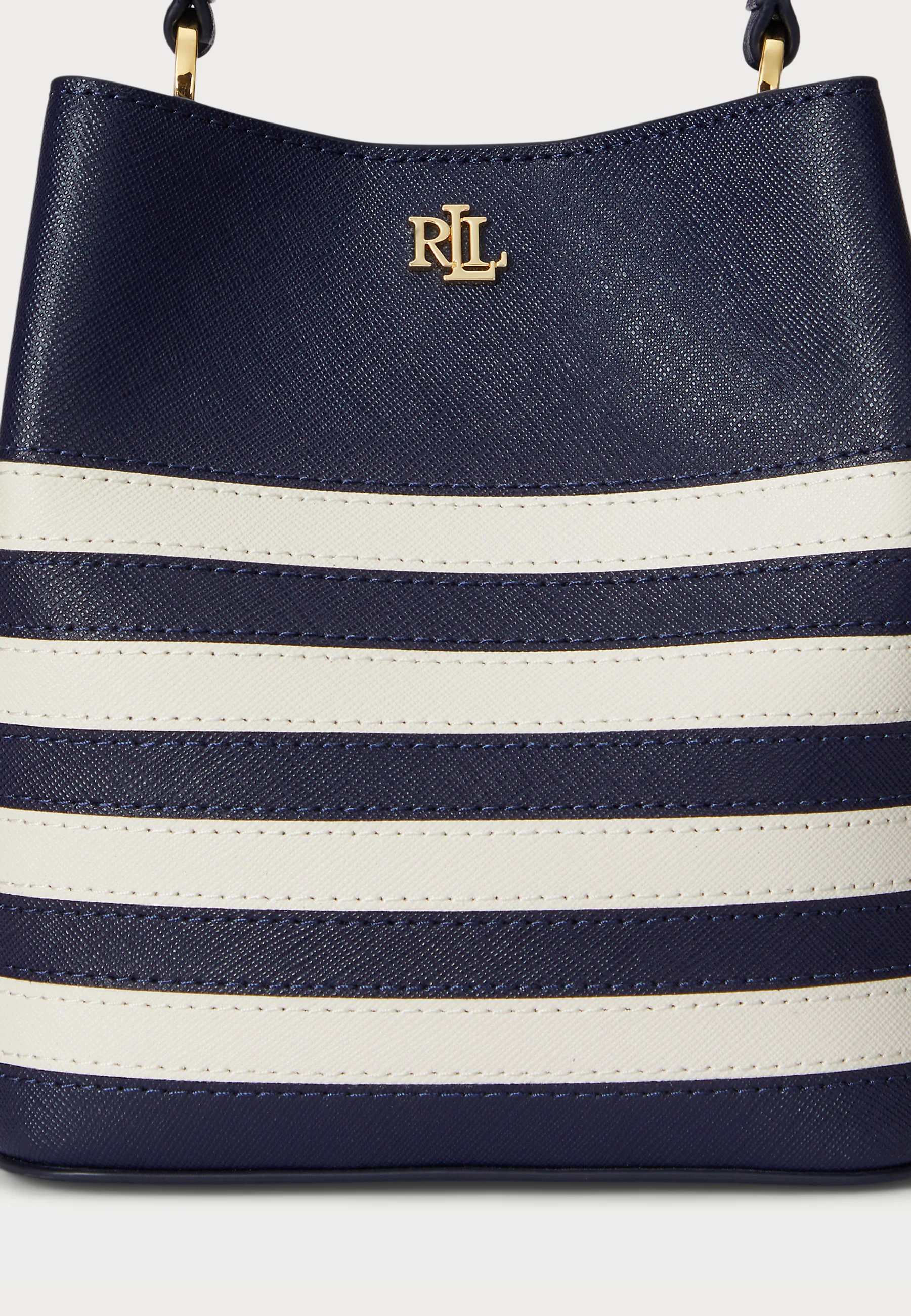 Navy Blue Reese Small Silk Bag