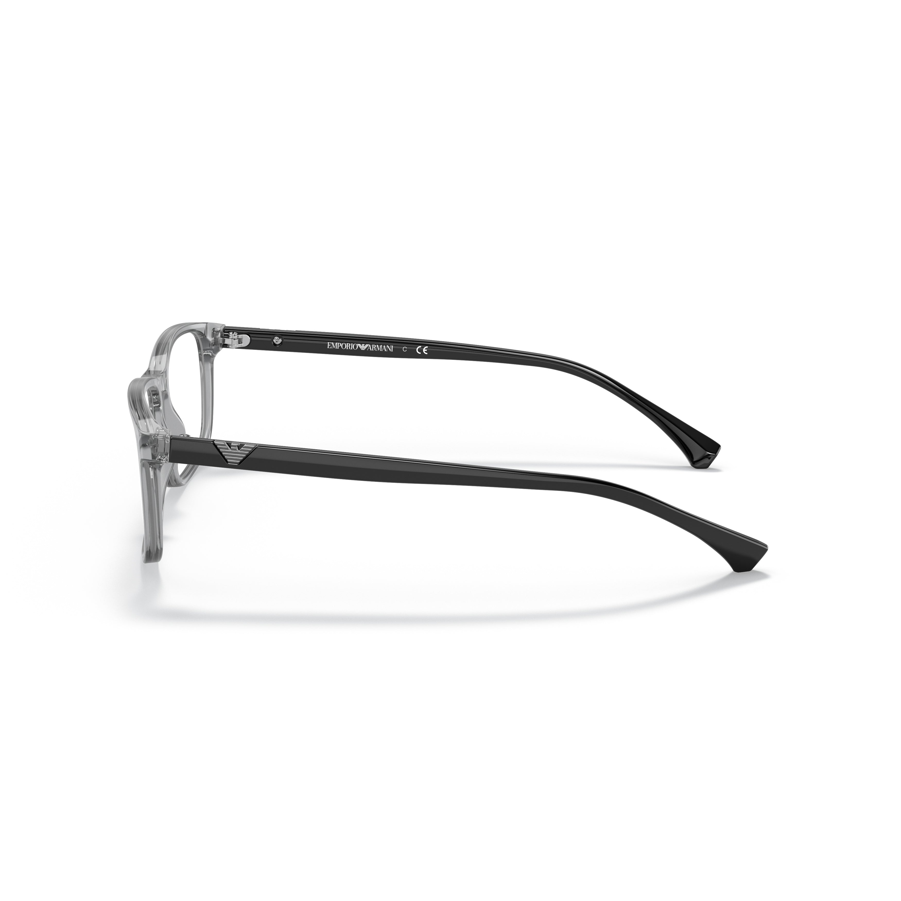 0ea3098 Translucent Grey Acetate Rectangular Eyeglasses