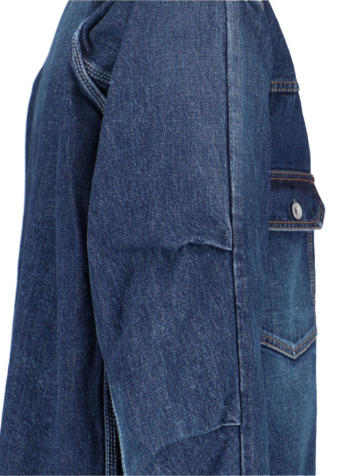 Layered Design Casual Jacket With Structured Silhouette