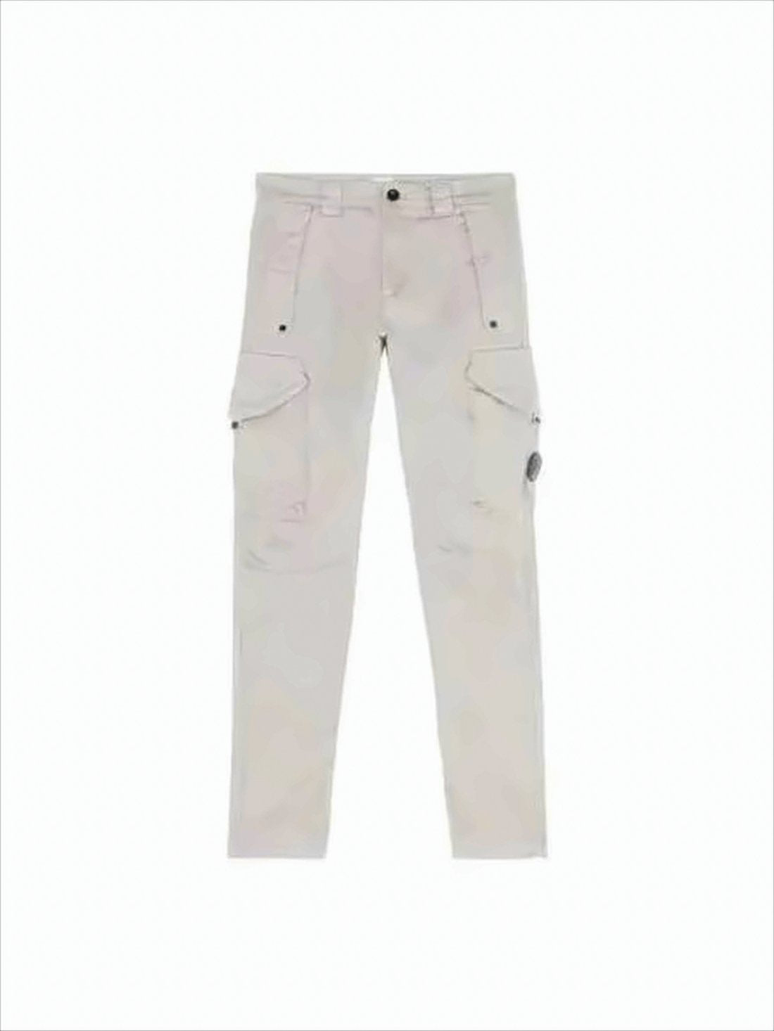 Slim-Fit Cargo Pants With Multiple Pockets And Subtle Logo