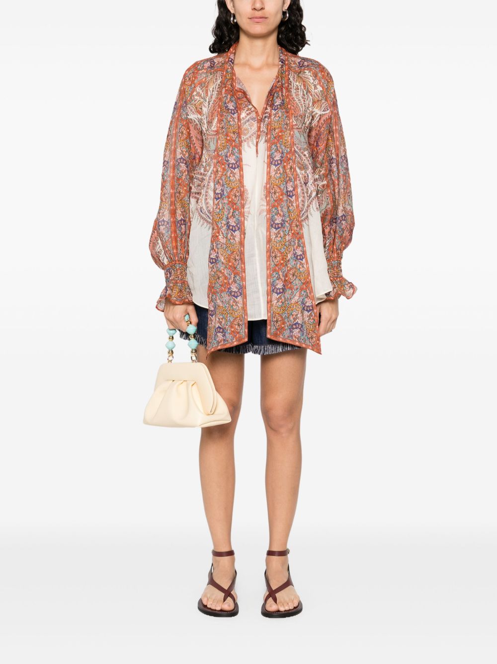 Rhiannon Tie Neck Blouse