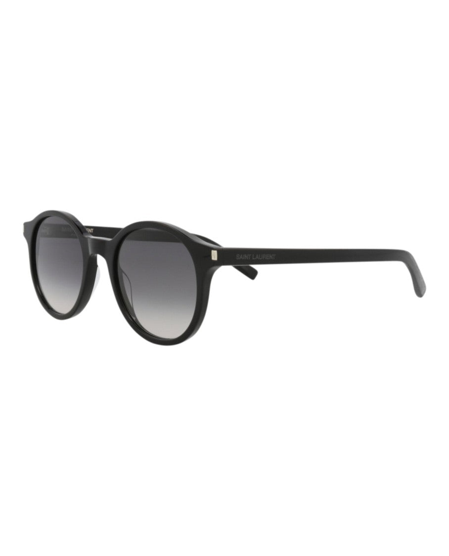 Round-Frame Acetate Sunglasses
