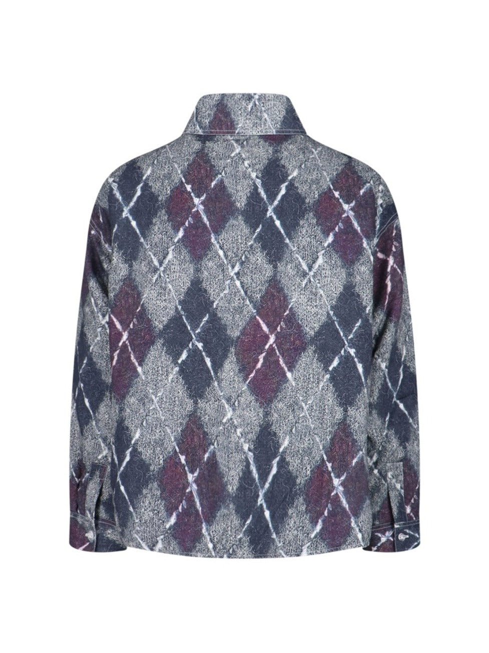 Multicolour Patterned Casual Jacket