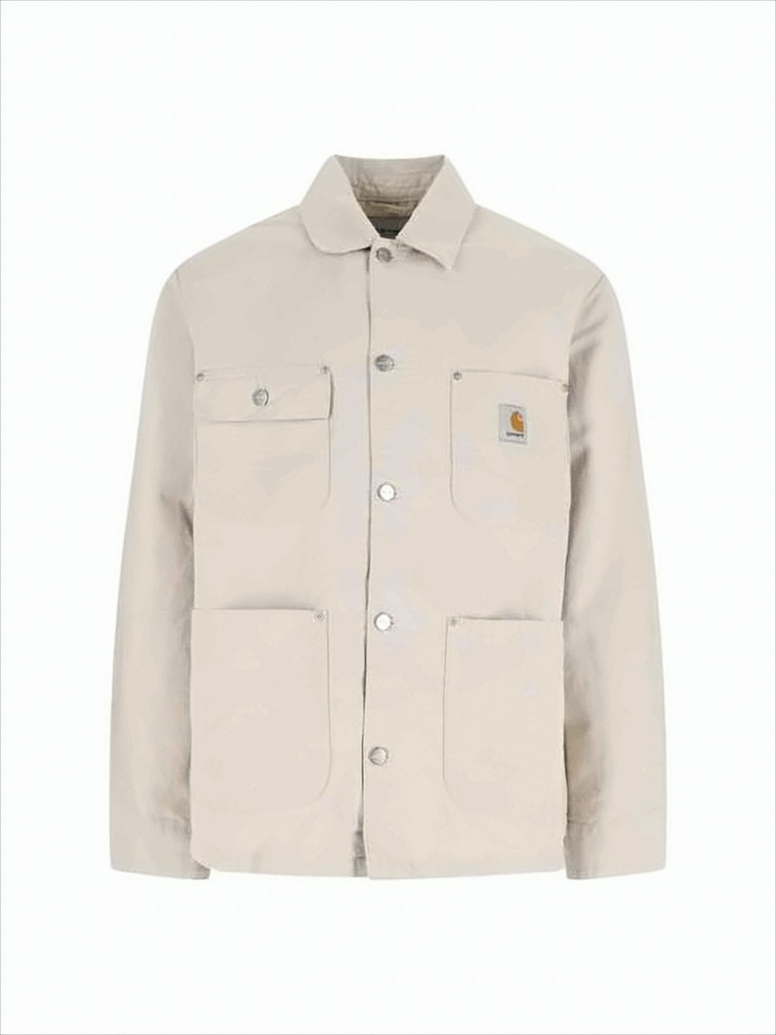 Structured Beige Button-Up Carhartt WIP Jacket