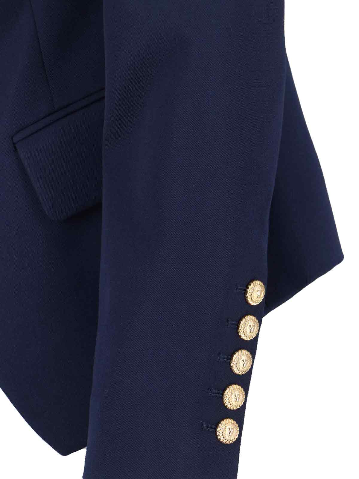 Double-Breasted Blazer – Blue