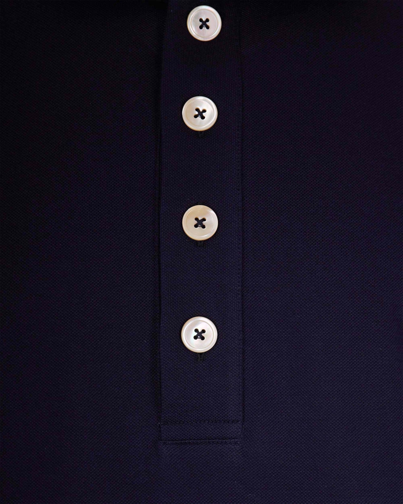 Blue Half Sleeve Polo